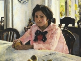 Популярная картина «Девочка с персиками»: краткое описание