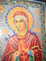 Икона "Богородица Семистрельная".